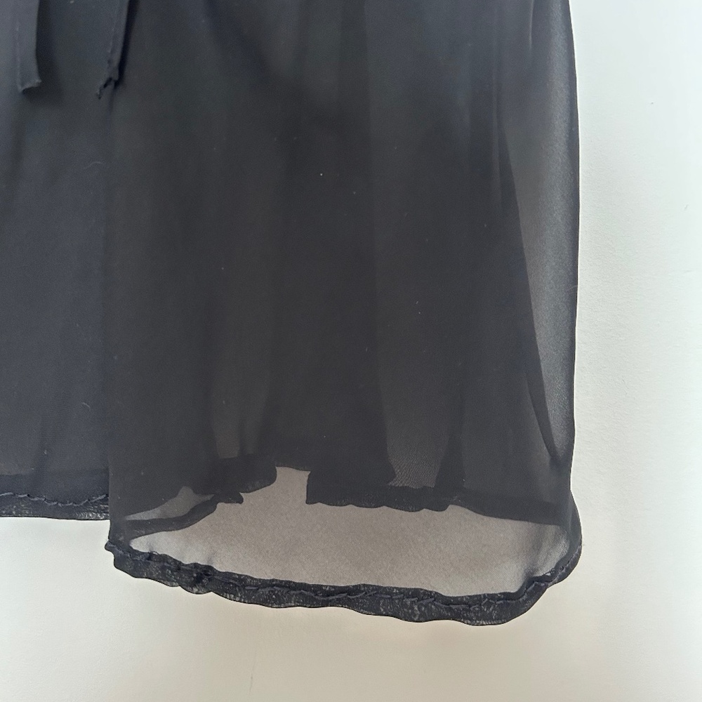 Sheer Ruffle Cami Top - Picture 5 of 5